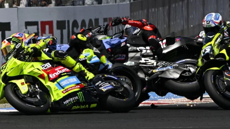 MotoGP, Luca Marini Sudah Menebak Ada Bencana di Tikungan 1 MotoGP Hungaria, Begini Katanya