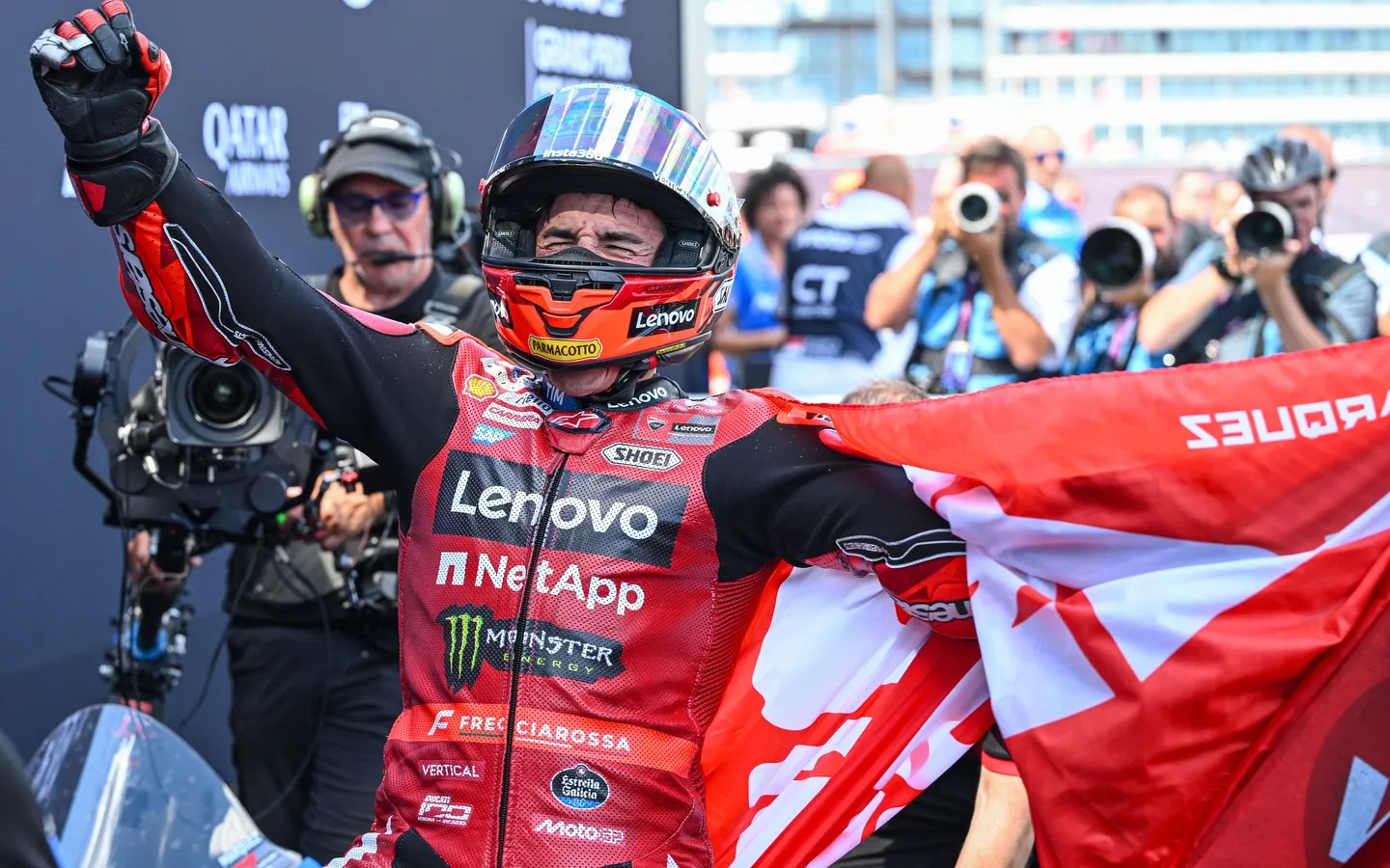 MotoGP, Marc Marquez, Marquez, Ducati, Hasil MotoGP Hungaria, Marc Marquez Is Back! Ducati Full Senyum, Dua Pembalapnya Amankan Podium