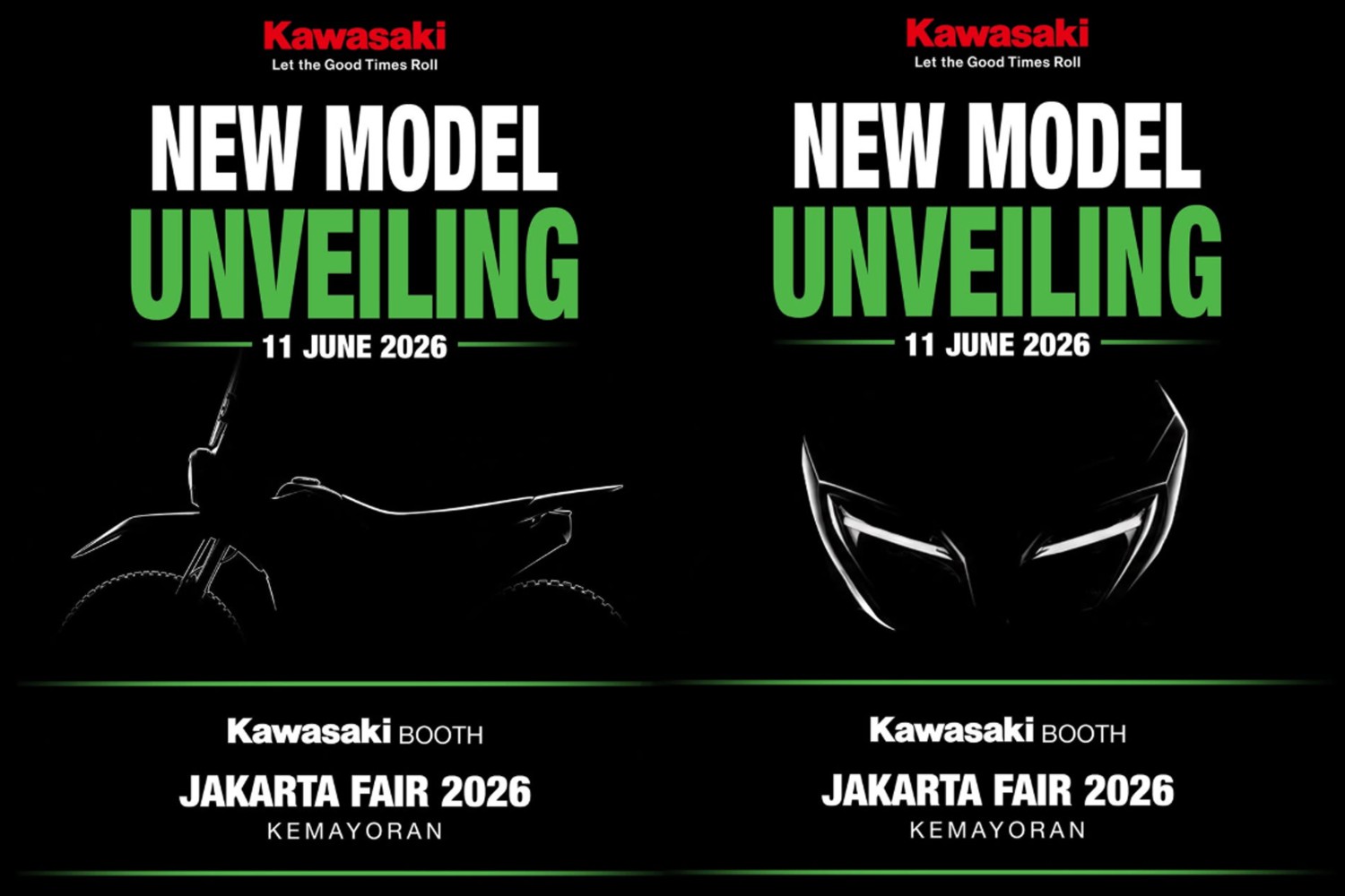 Dua Motor Baru Kawasaki Meluncur di Jakarta Fair Kemayoran 2026