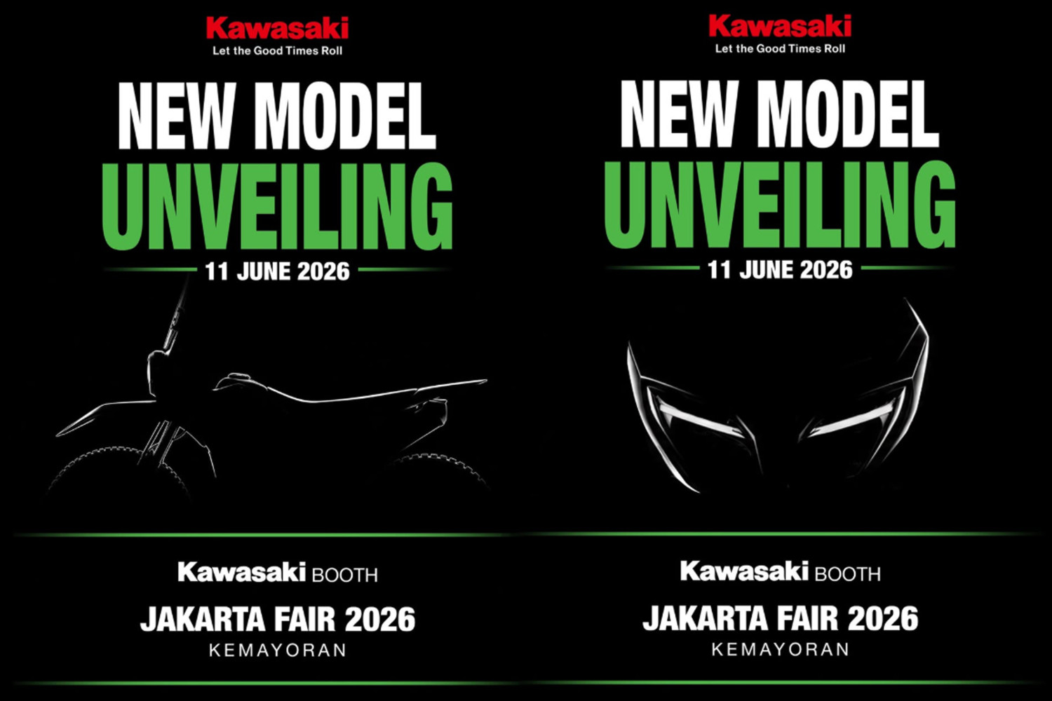 Dua Motor Baru Kawasaki Meluncur di Jakarta Fair Kemayoran 2026