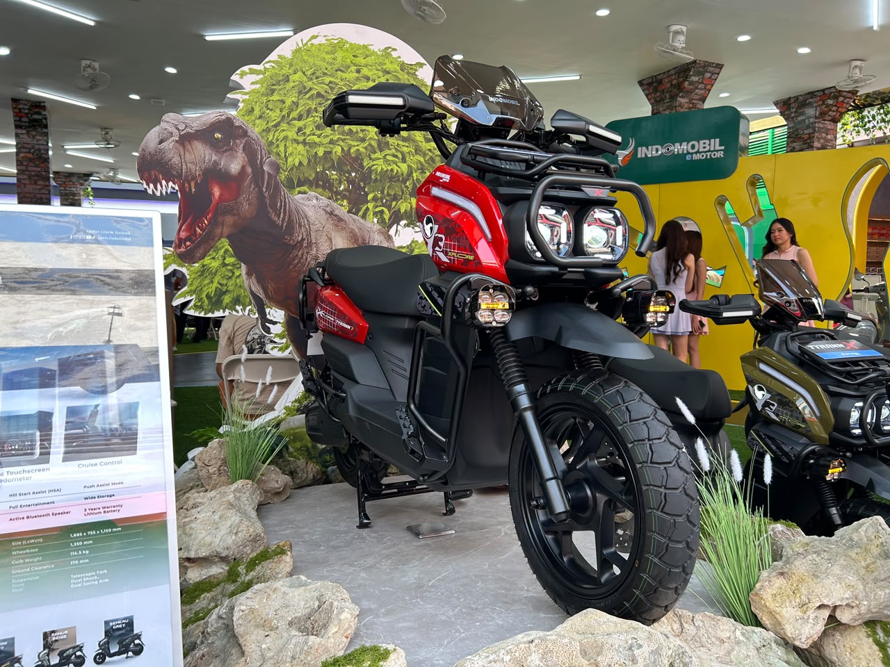Indomobil eMotor Pamer Motor Baru di Jakarta Fair Kemayoran 2026
