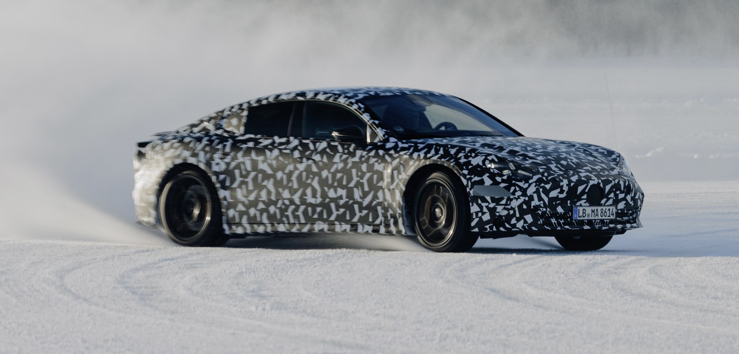 Finale Schwedenerprobung für das kommende Mercedes-AMG GT 4-Türer Coupé