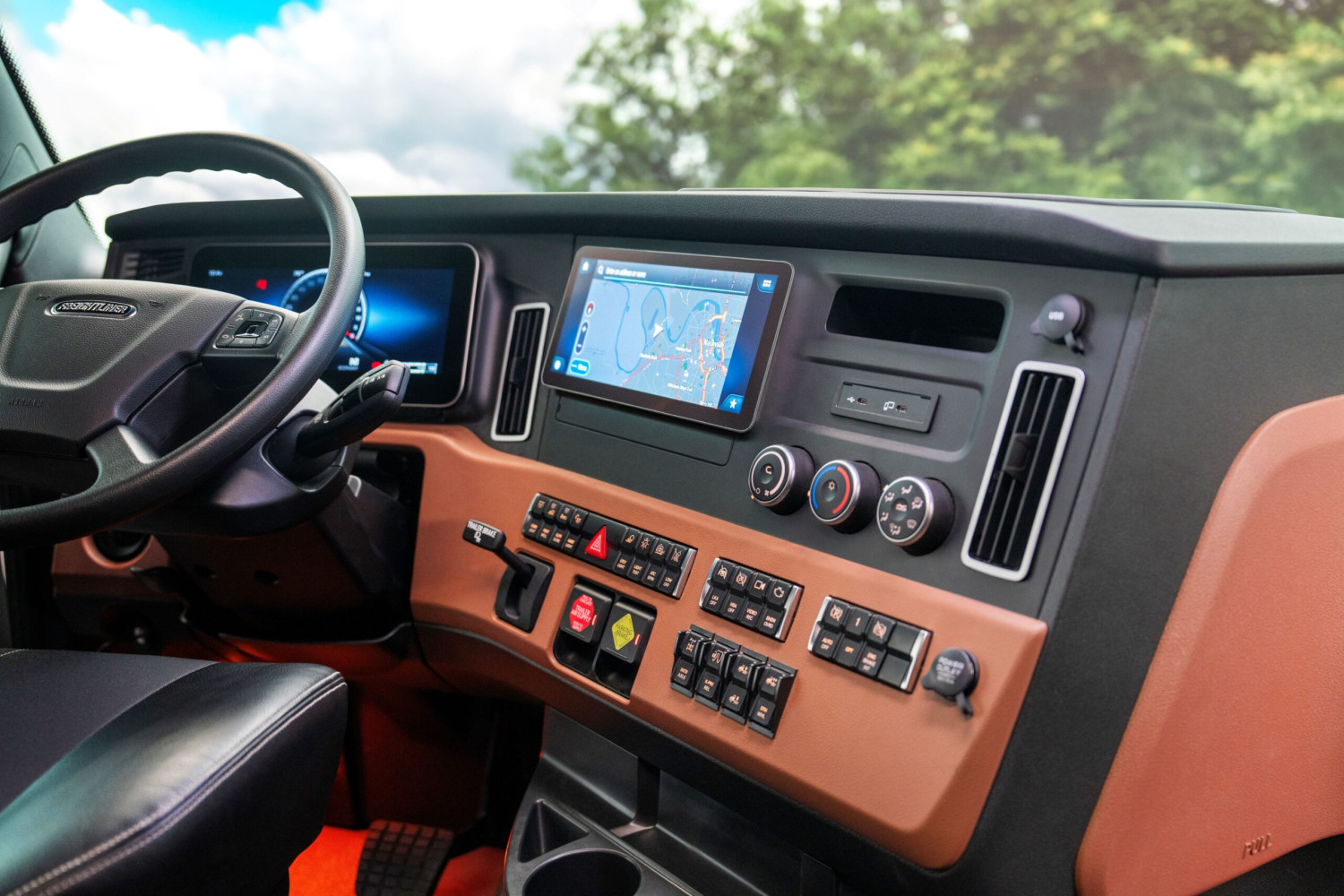 Freightliner Cascadia 2027 erhält digitales Cockpit und neue Assistenzsysteme