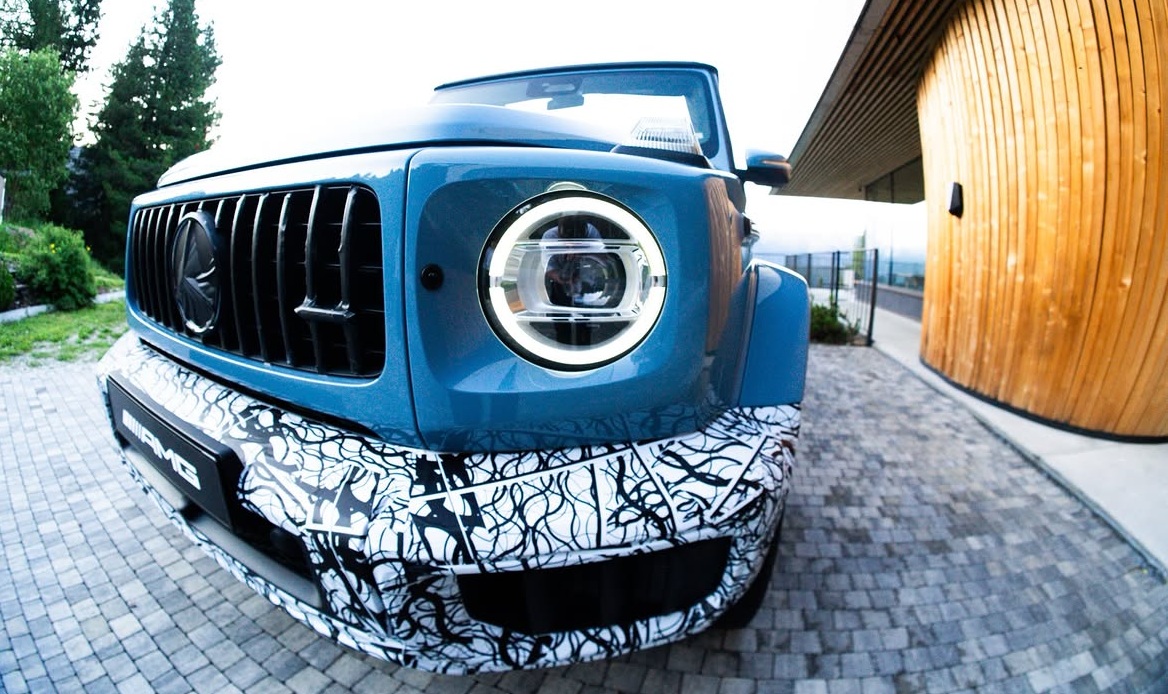 Neuer Teaser zum Mercedes-Benz G-Klasse Cabriolet