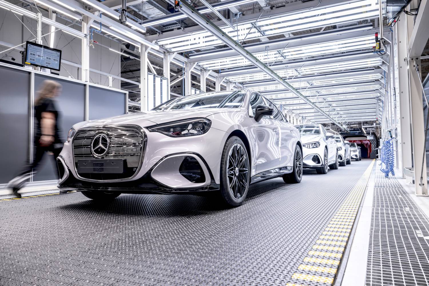 Mercedes will den CO₂-Fußabdruck der elektrischen C-Klasse um zwei Drittel senken