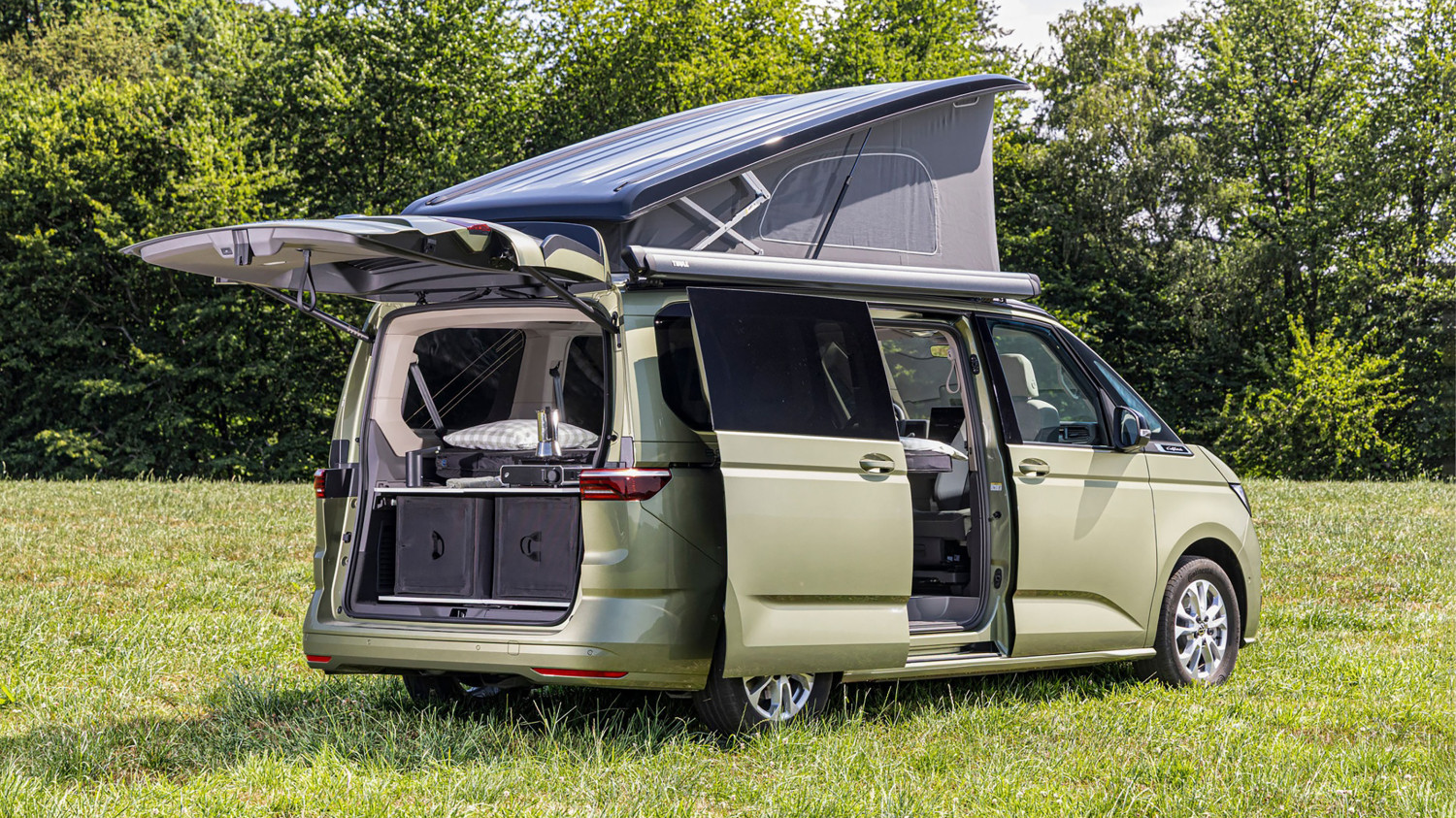 New Volkswagen California Beach and ID. California Cruise are headed to this year's Caravan Salon