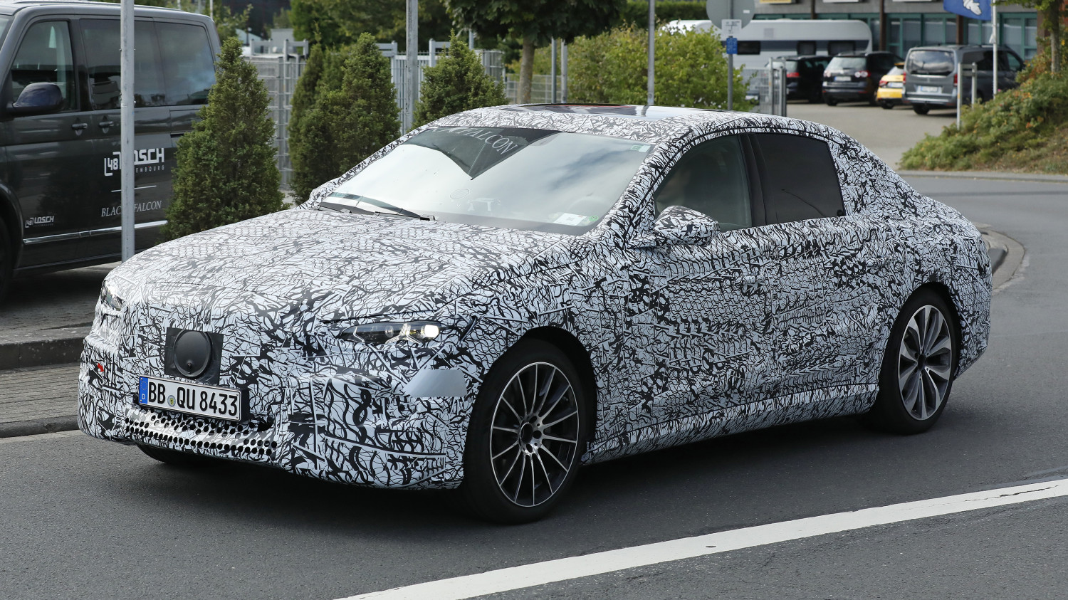New Mercedes E-Class Electric to replace EQE with classic 3-pointed star style