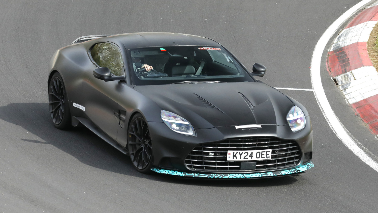 Watch out Ferrari! Hot new Aston Martin Vanquish S spotted testing