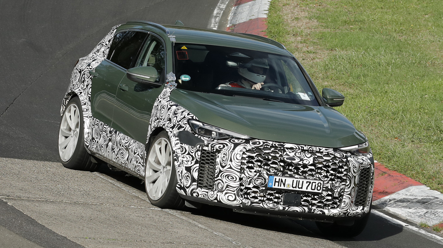 New Audi RS Q5 SUV seen putting its performance to the test