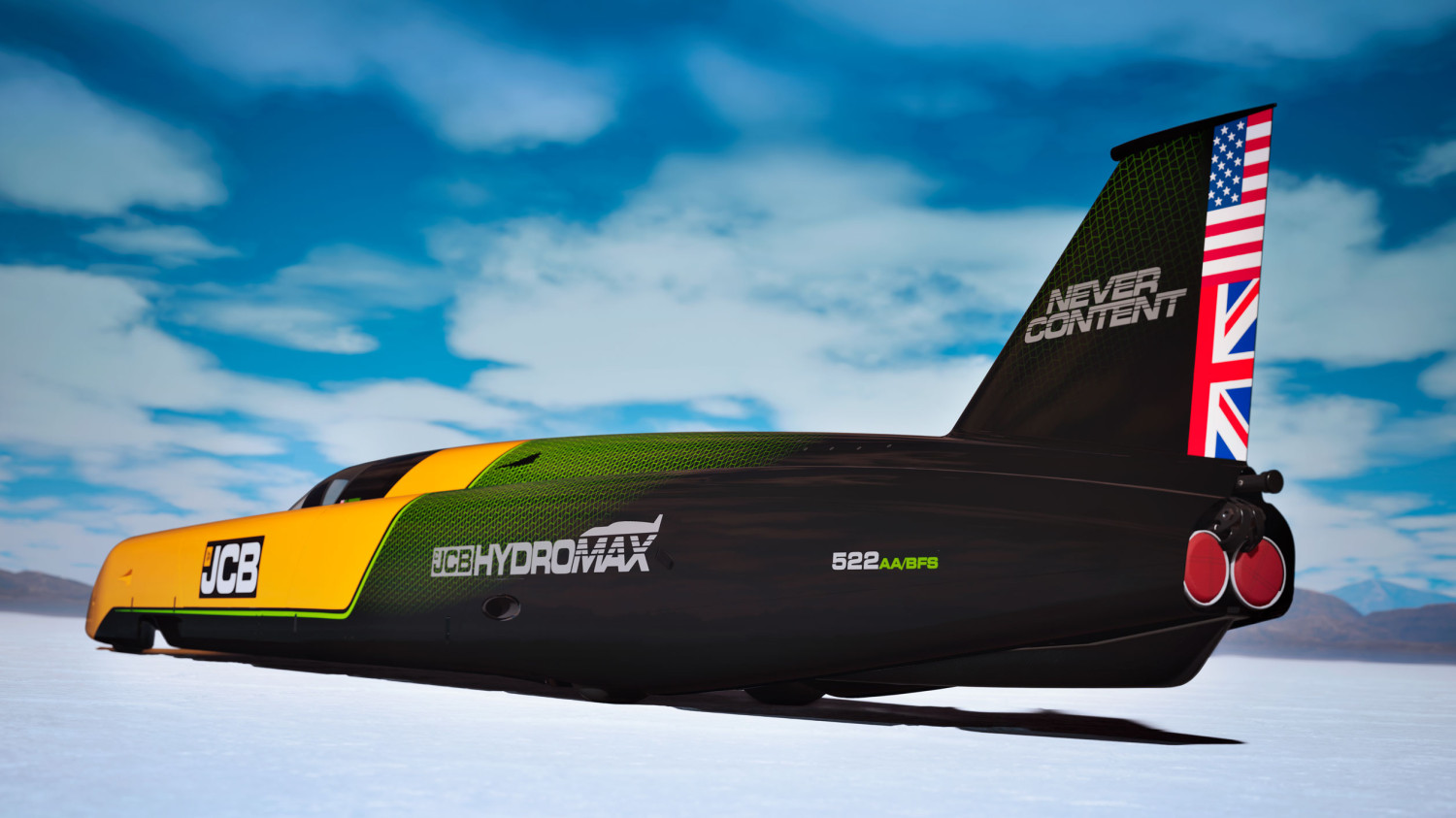 Insane JCB Hydromax targets 350mph, but imagine trying to park it