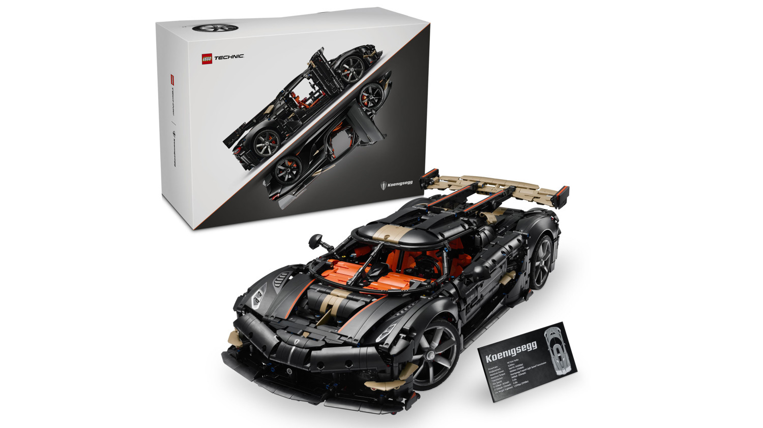 This Koenigsegg Sadair’s Spear is a Lego Technic fan’s 4,000-piece dream