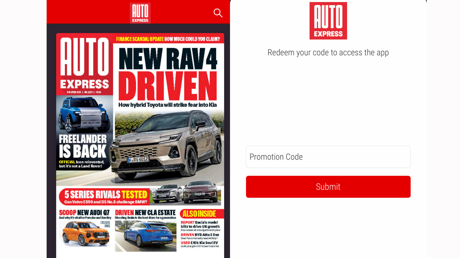Giveaway: Claim your FREE pass to Auto Express