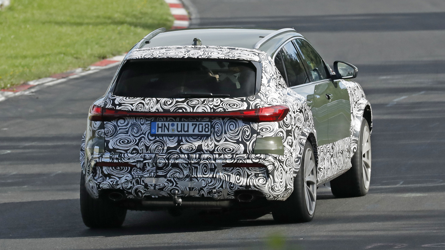 New Audi RS Q5 SUV seen putting its performance to the test