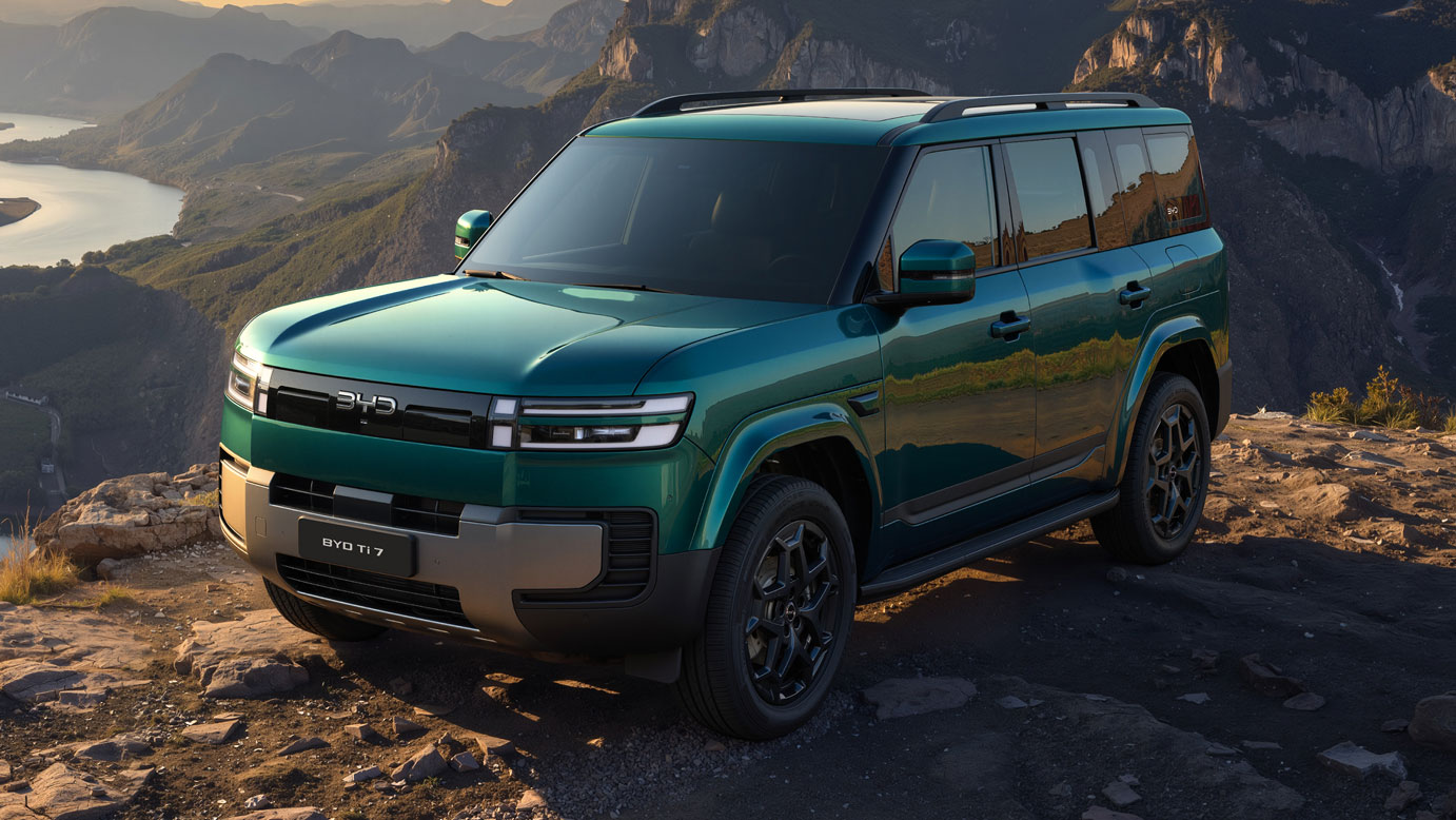 BYD, Land Rover, Rover, New BYD Ti7 is China’s answer to the Land Rover Defender, and it’s coming to the UK
