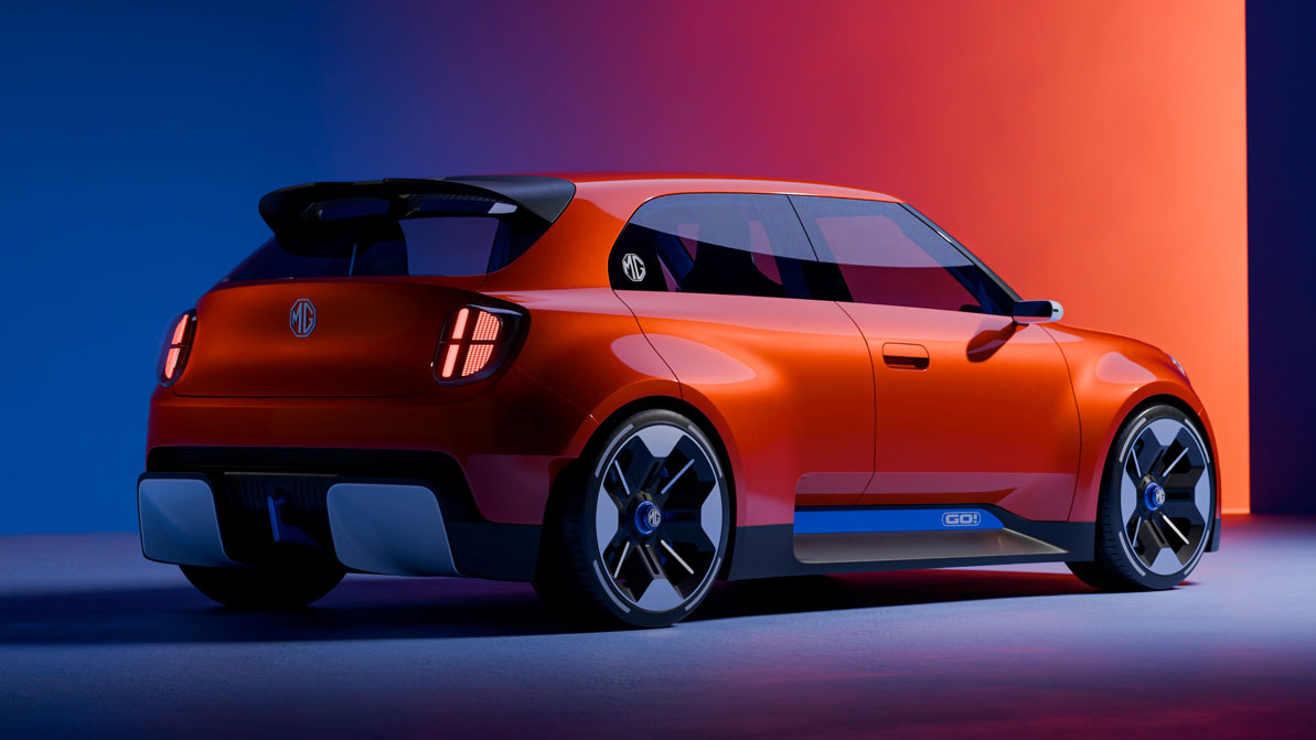 New MG2 previewed at Goodwood by striking MG GO! concept