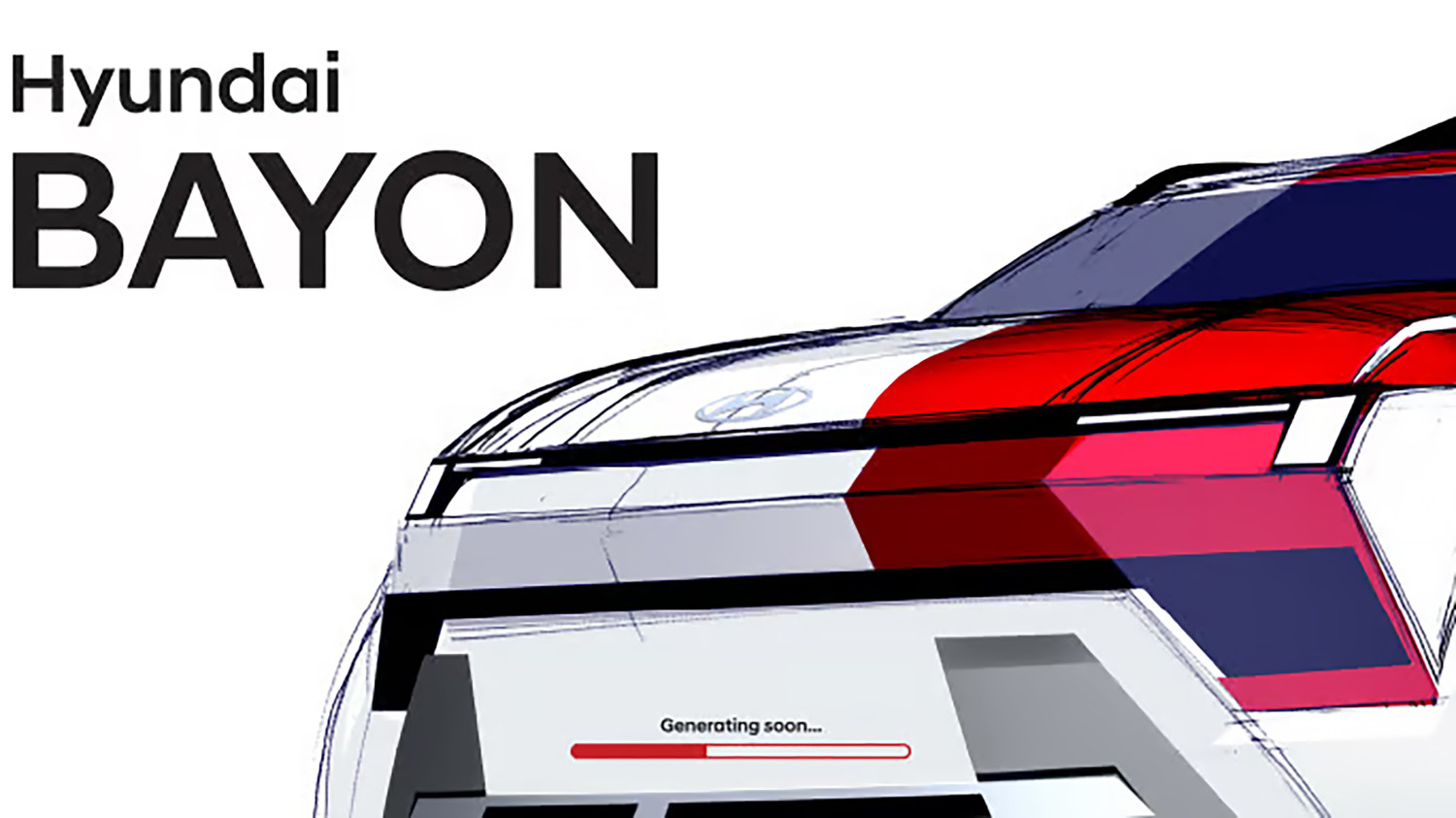 New Hyundai Bayon takes shape as futuristic design sketches break cover