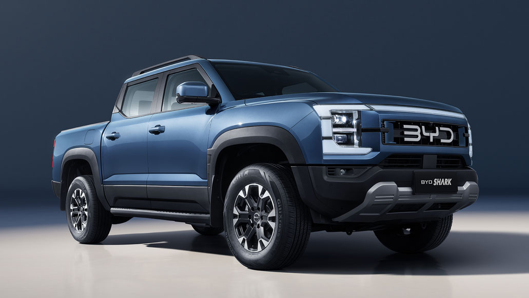 New high-spec BYD Shark pick-up sinks its teeth into the Ford Ranger with £47k price tag