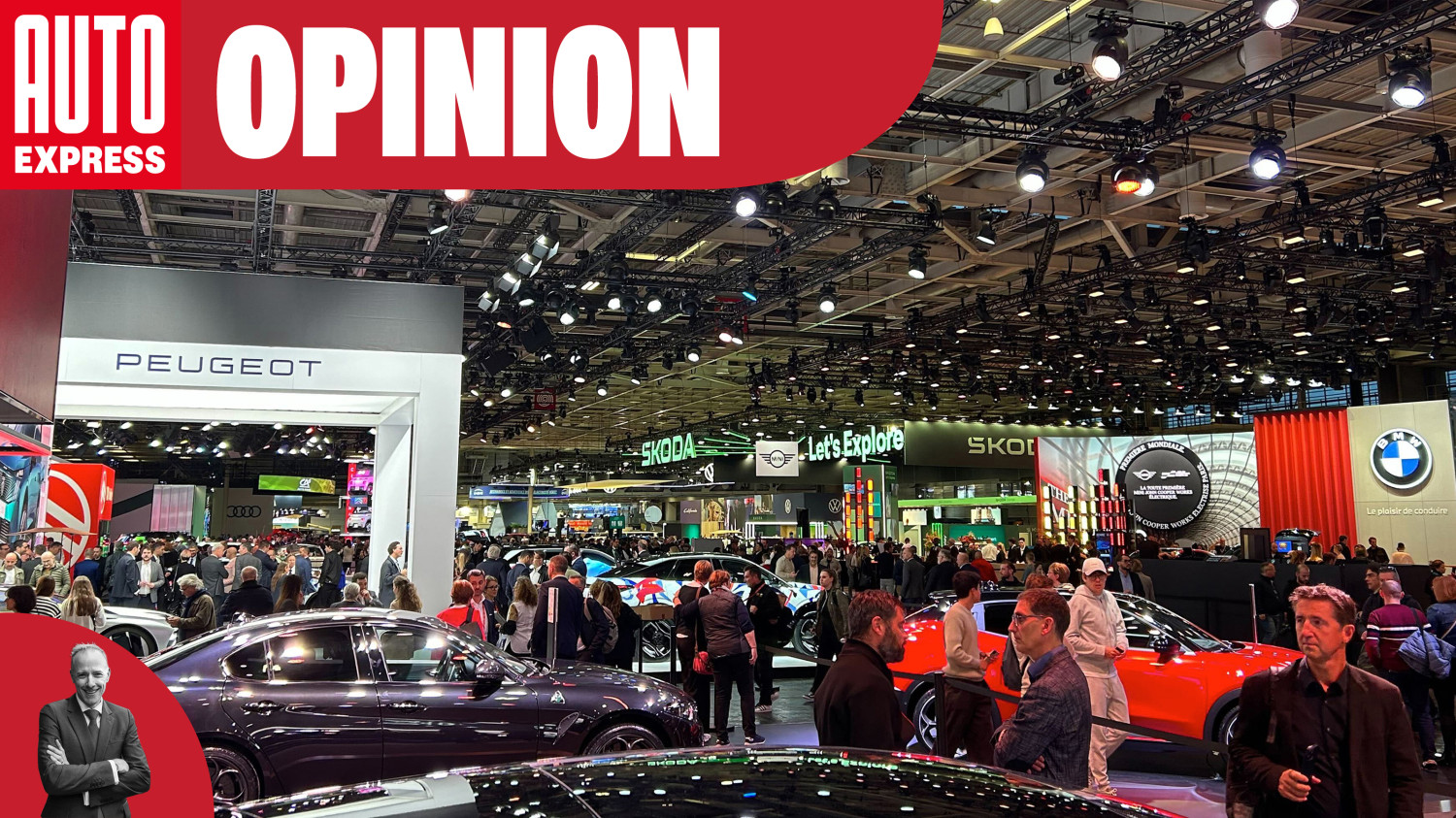 Think, If you thought the traditional motor show was dead, think again