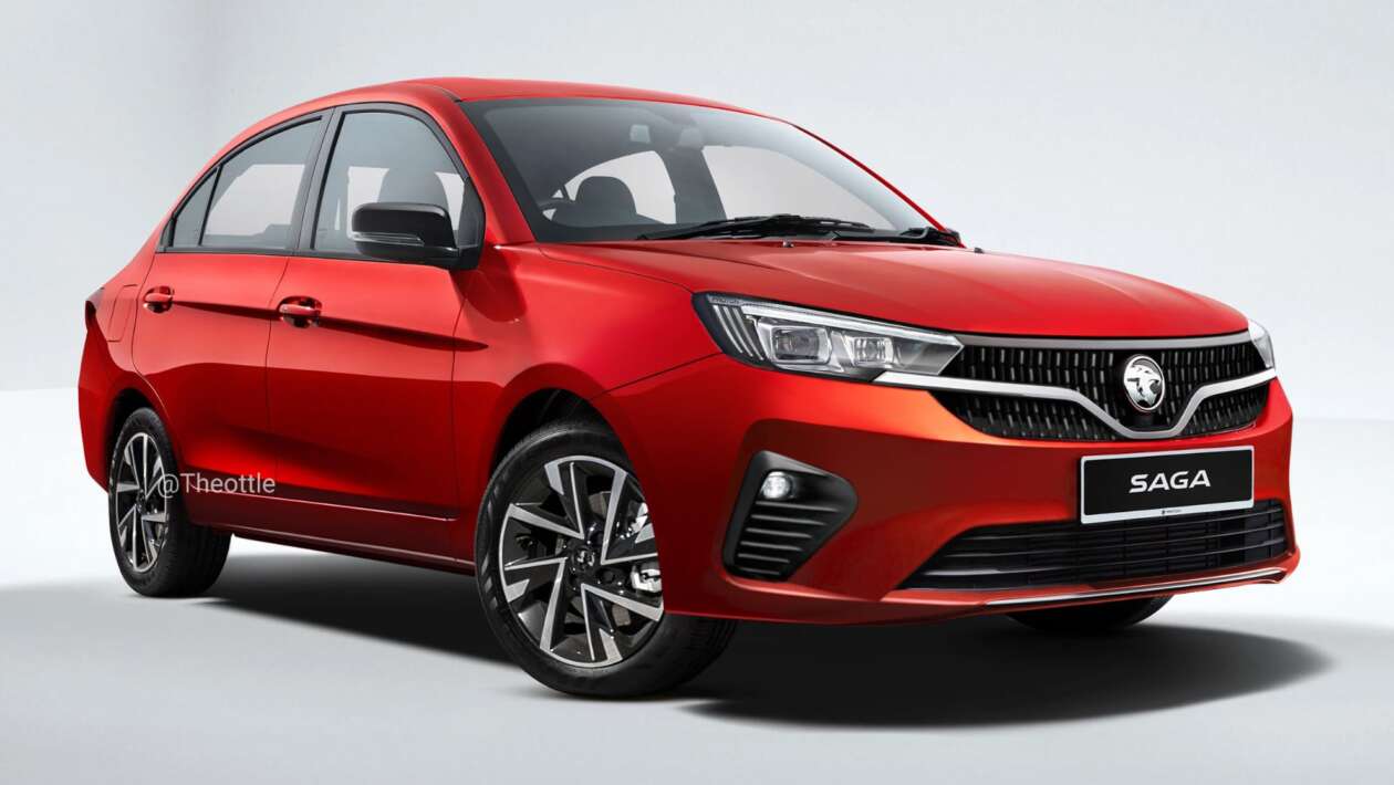 New Proton Saga MC3 spotted testing with LiDAR sensor in Putrajaya – ADAS calibration work?