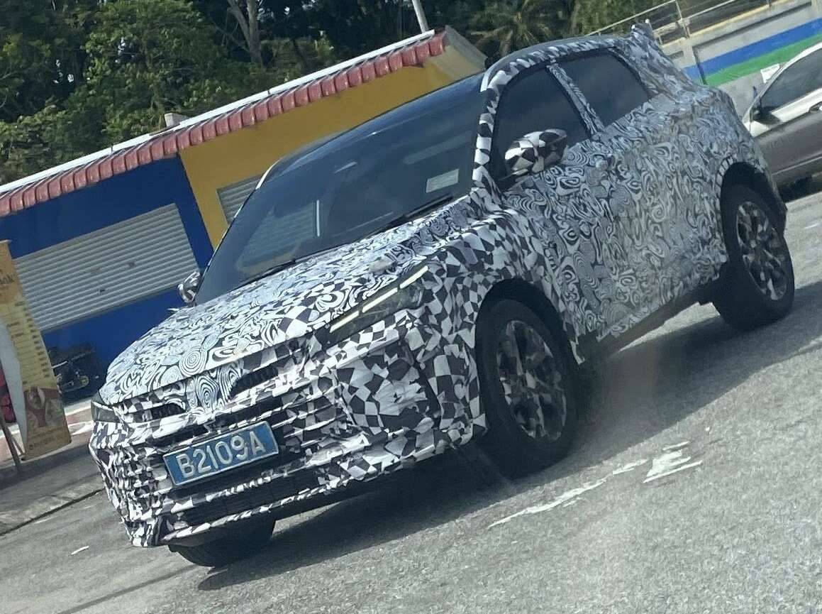 2025 Proton X50 facelift spied with reduced front camo revealing clear look of Binyue L inspired face