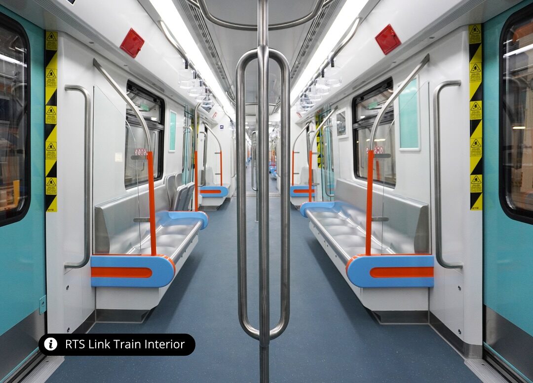 First JB-Singapore RTS Link train set delivered – rail system works at 56%, on track for December 2026 start
