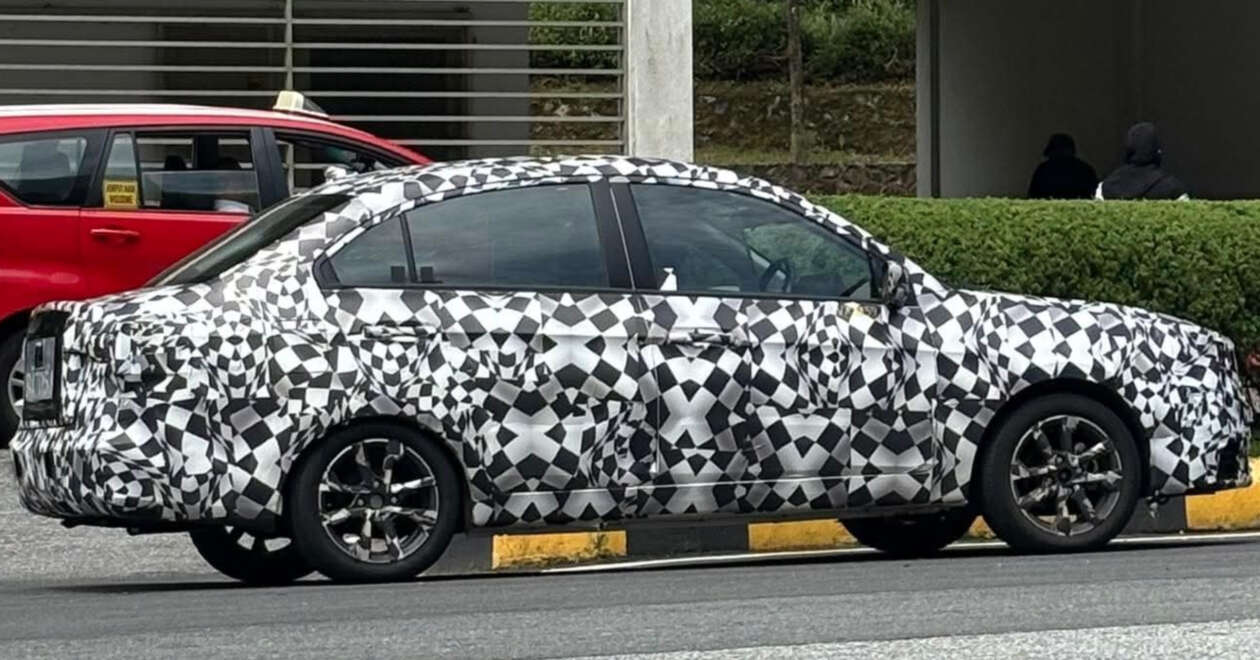 New Proton Saga MC3 spotted testing with LiDAR sensor in Putrajaya – ADAS calibration work?