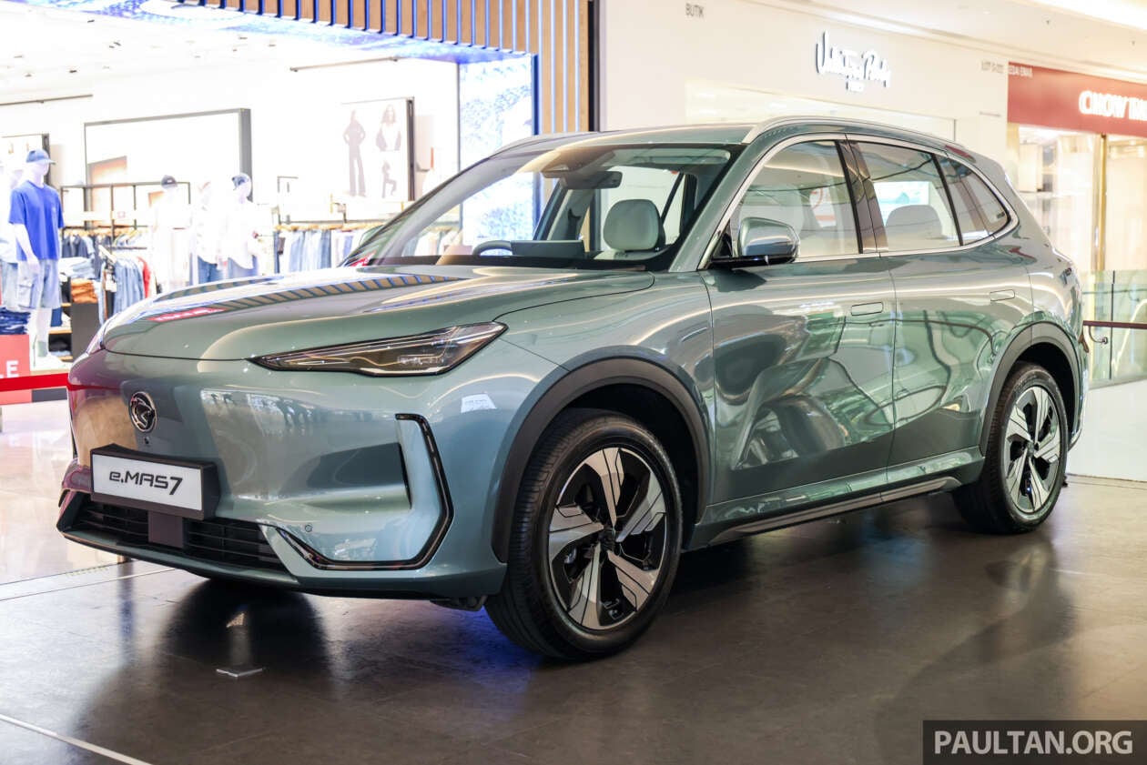 Top 20 EV models in Sept 2025 – Proton eMas 7 leads, then Tesla Model Y,  BYD Atto 3; chart gets new entries