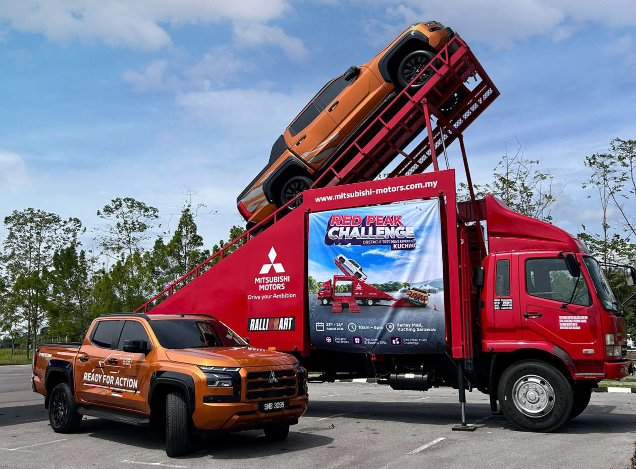 Mitsubishi Red Peak Challenge heads to Kuching from August 23-24 – experience the Triton’s capabilities