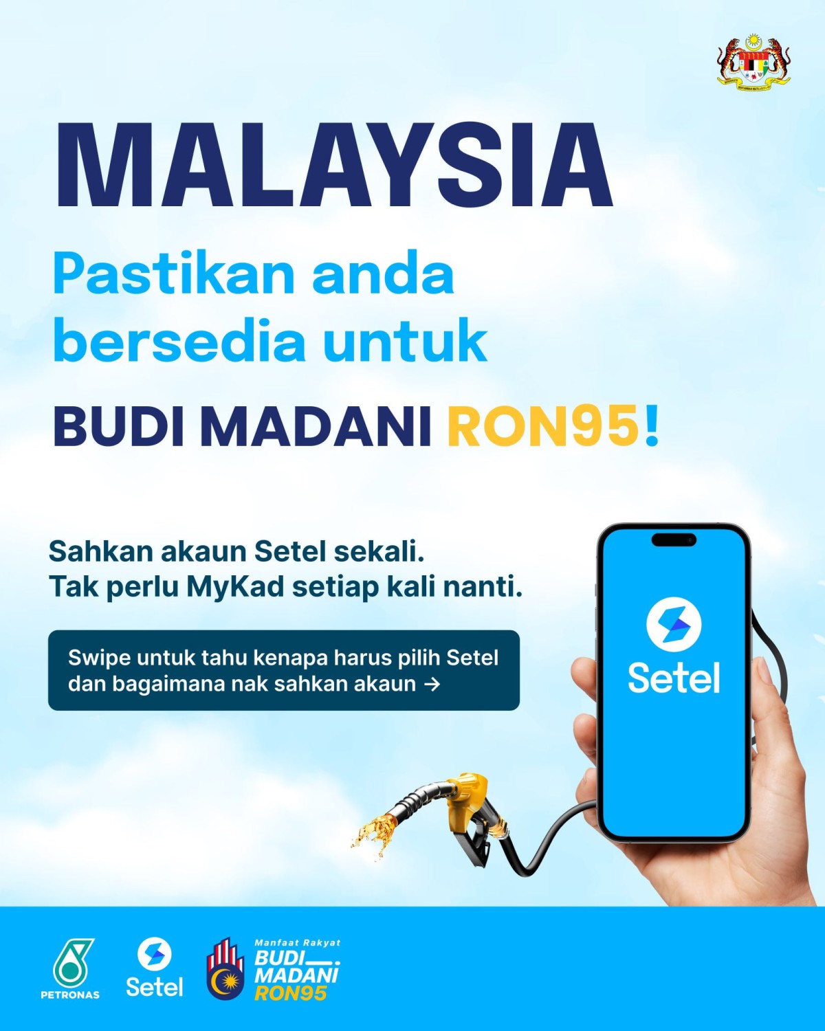 Setel confirms app can be used for RM1.99 RON95 subsidised price – must be verified Setel account