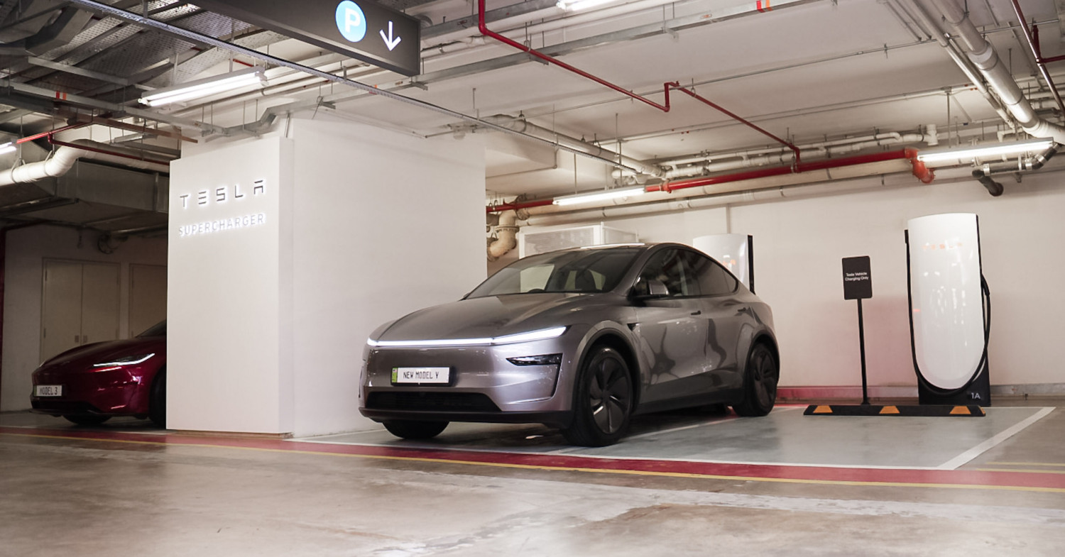 Tesla V4 Superchargers now at Pavillion Damansara – four DC chargers; still not open to other EV brands