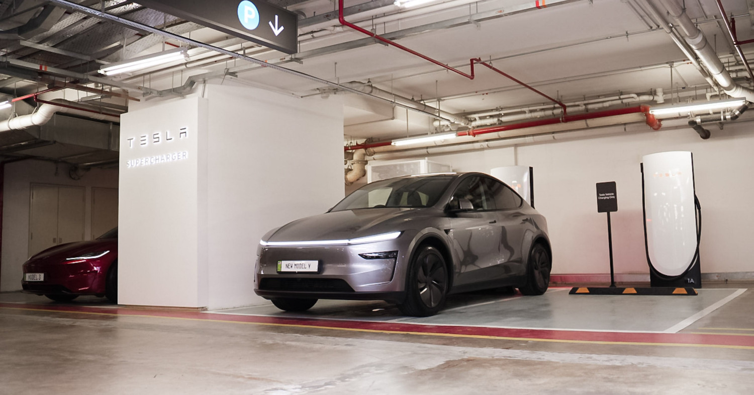 Tesla V4 Superchargers now at Pavillion Damansara – four DC chargers; still not open to other EV brands