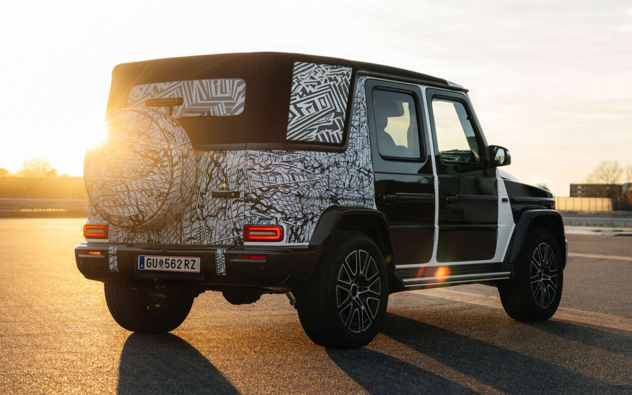 New Mercedes-Benz G-Class Cabriolet gets teased
