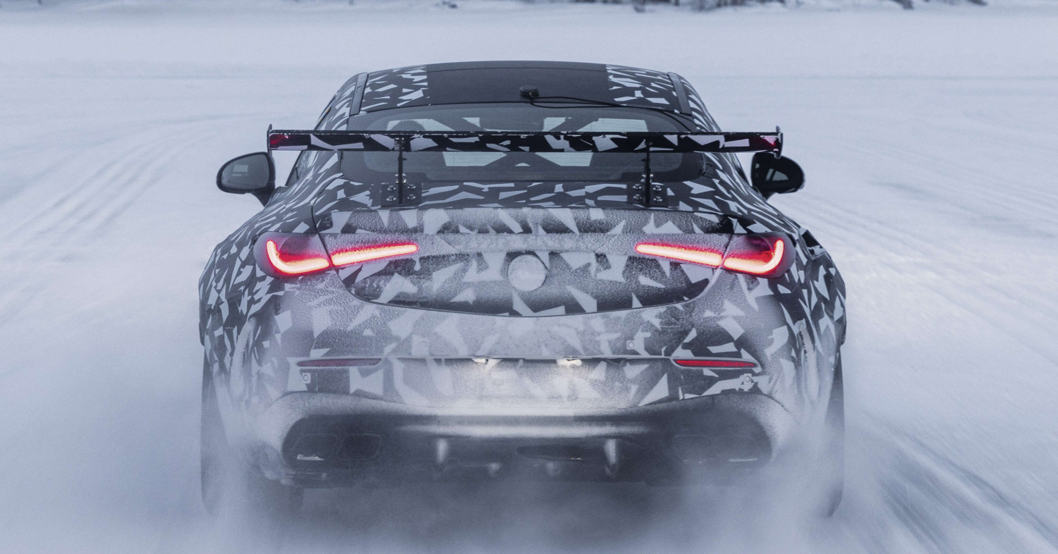Mercedes-AMG CLE ‘extreme’ variant undergoes testing – limited edition V8-powered Black Series?