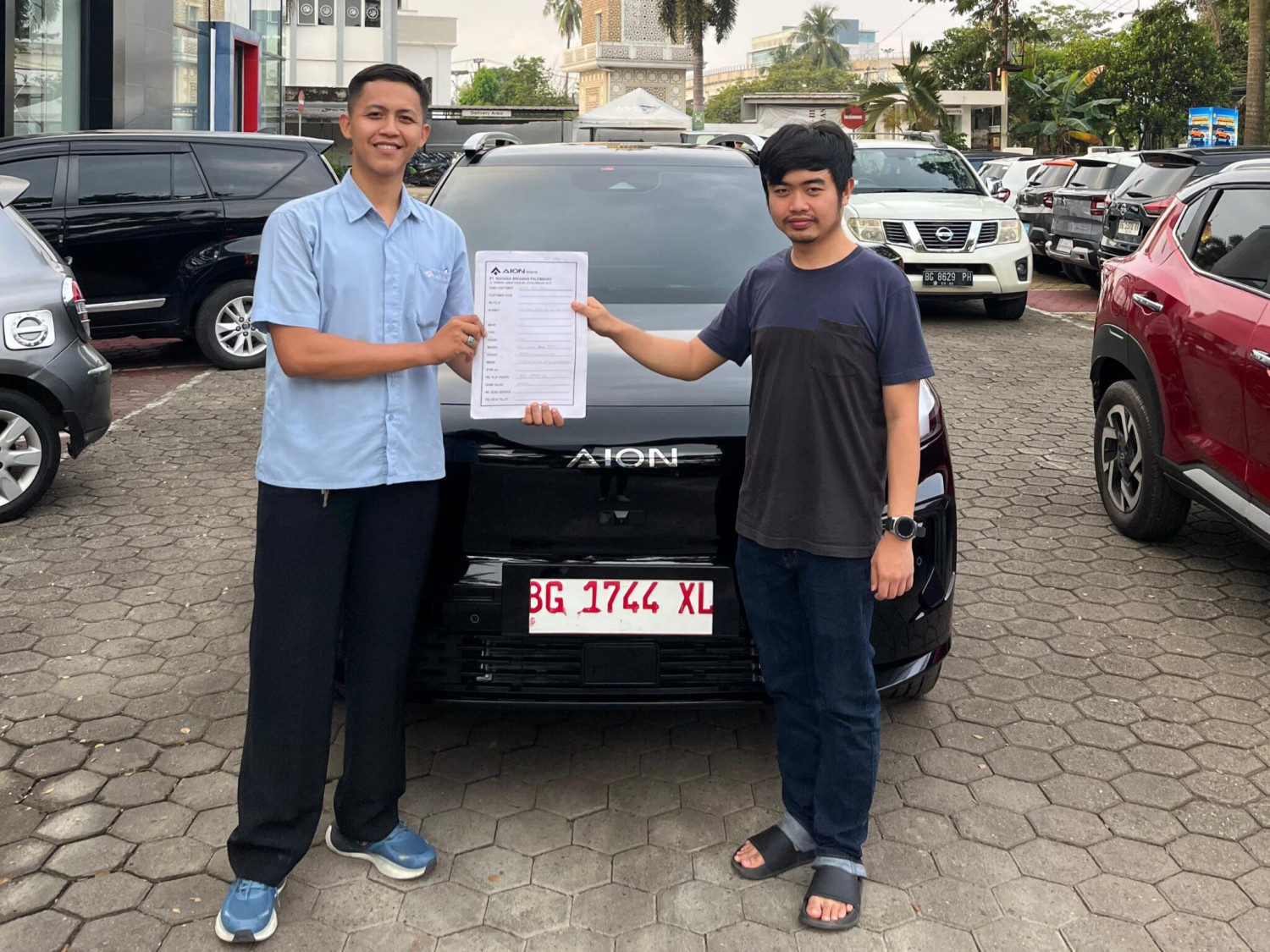 Aion, Lebih Dari 1.000 Unit Aion V Resmi Dikirim ke Konsumen Indonesia
