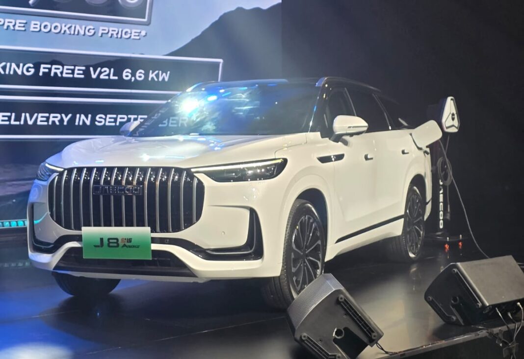 Jaecoo, Jaecoo J8 SHS World Premiere di Indonesia!  SUV Super Hybrid 7-Seater dengan Daya Jelajah 1.400 KM