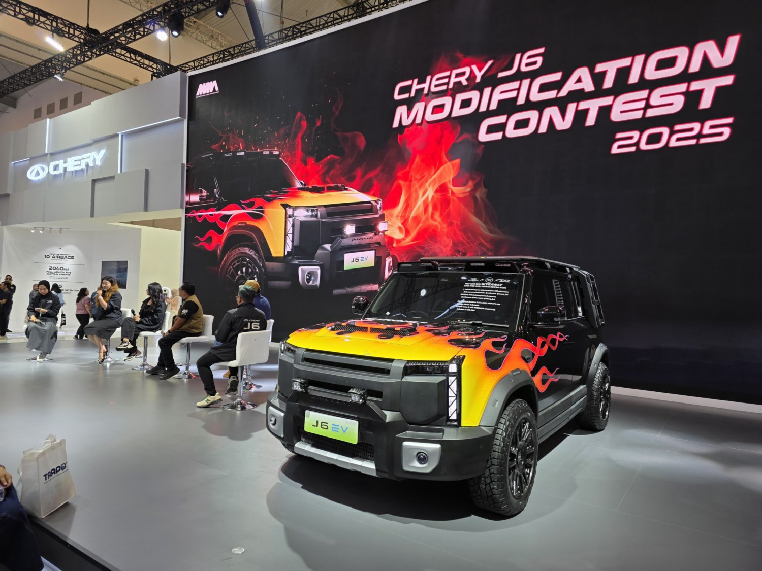 Chery Hadirkan J6 Modifikasi dan Gelar Kontes Modifikasi Bareng NMAA dan Cellos