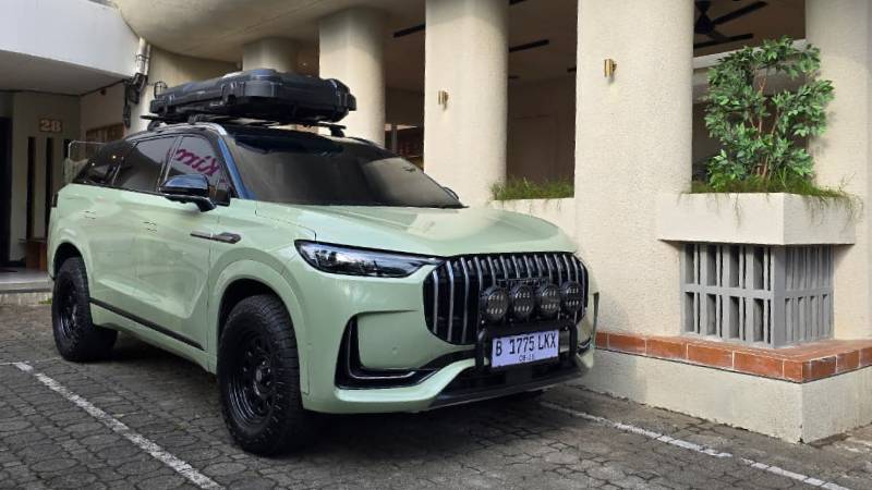 Jaecoo, Modifikasi Jaecoo J8 AWD: Simple, Gagah, dan Fungsional