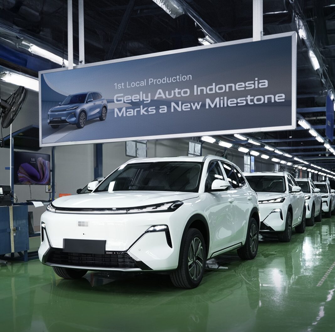 Geely Resmi Dirakit Lokal di Indonesia, Nebeng di Pabrik Handal