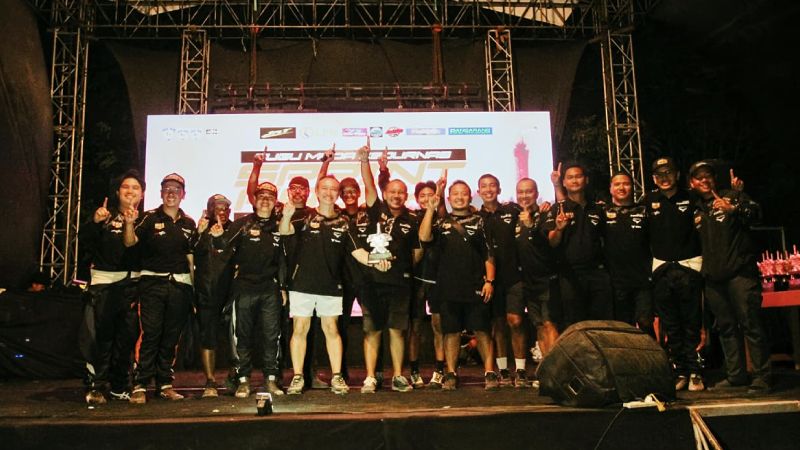 Dewa United Motorsport Menang Banyak di Kejurnas Sprint Rally 2025