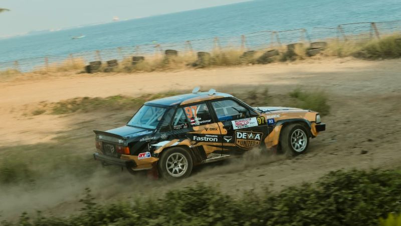 Dewa United Motorsport Menang Banyak di Kejurnas Sprint Rally 2025