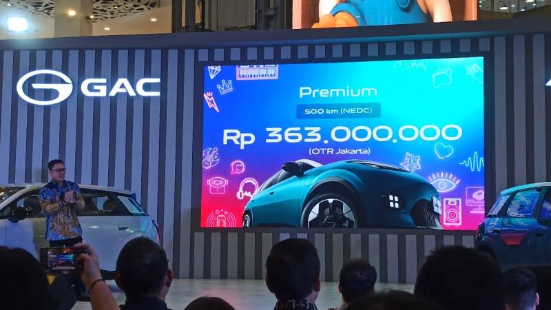 GAC Indonesia Rilis Harga Aion UT, Paling Murah Rp 325 Jutaan