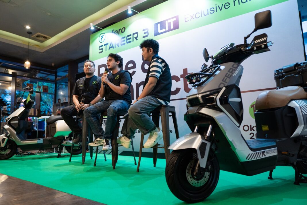 Ofero Gelar Riding Bareng Komunitas Sepeda Listrik Stareer 3 Lit