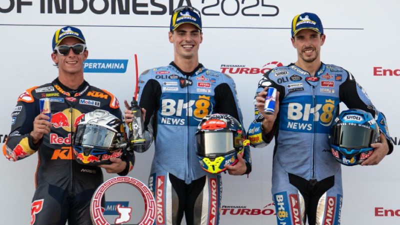 MotoGP, Fermin Aldeguer Raih Juara MotoGP Mandalika 2025