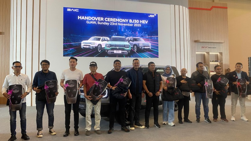 BAIC Indonesia Resmi Kirimkan BJ30 Hybrid ke Konsumen