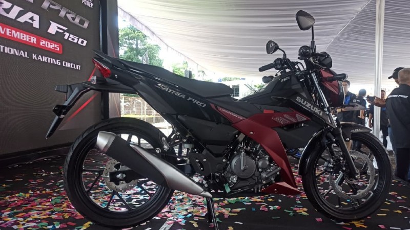 Suzuki , Suzuki Satria Pro Jadi Underbone Terbaru Dijual Rp 34 Jutaan