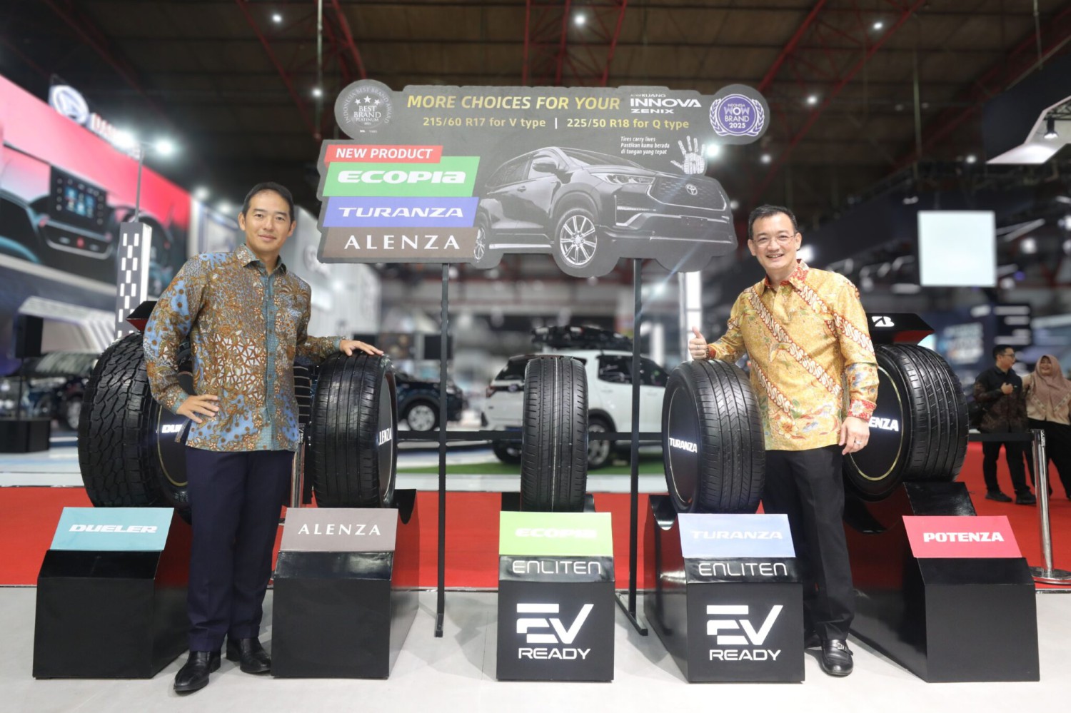 Bridgestone Indonesia 50 Tahun, Pamerkan Ban Terbaru dan Edukasi di IIMS 2026