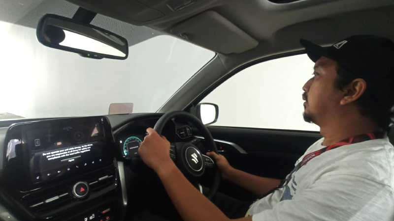 Test Drive, Test Drive Grand Vitara di IIMS 2026, Begini Rasanya!