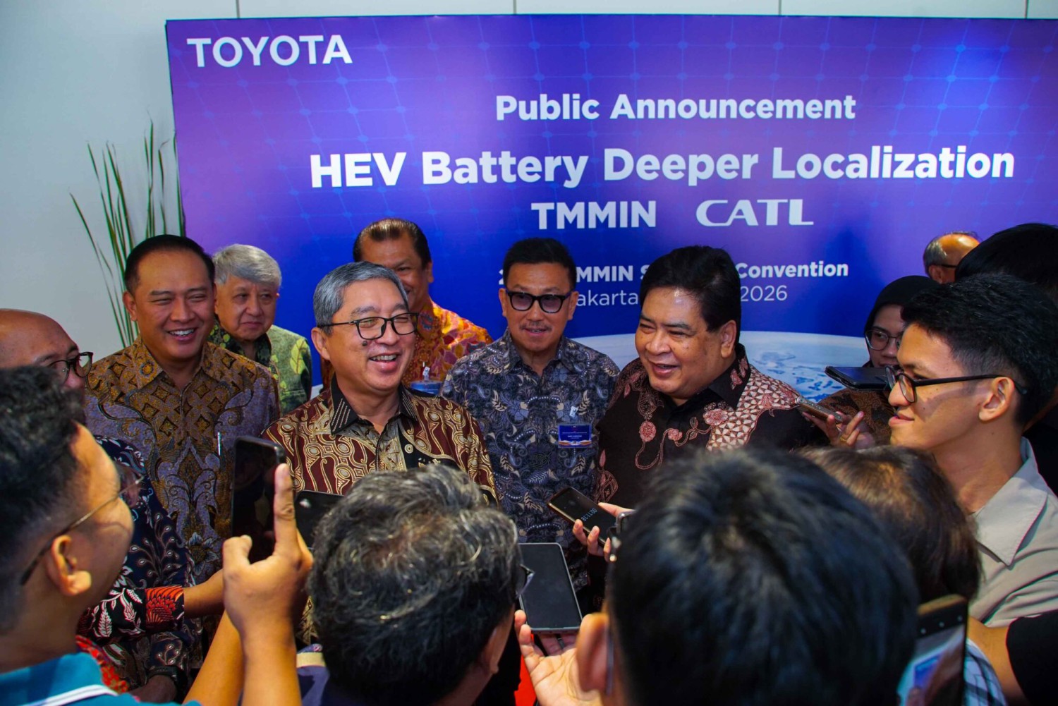 Jalin Kerjasama dengan CATL, Toyota Tingkatkan TKDN Sampai 80%