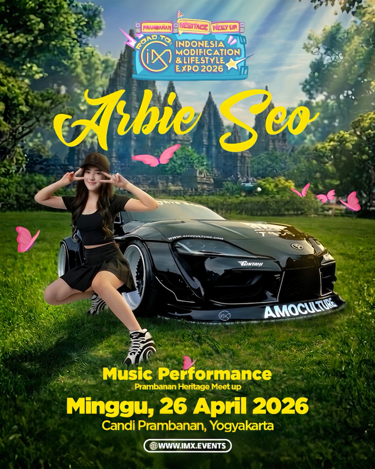 IMX 2026 Series Prambanan Siap Digelar di Yogyakarta, Hadirkan Kultur Modifikasi dan Warisan Budaya