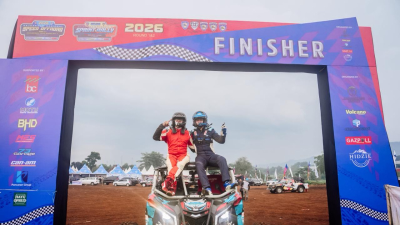 Meski Terkendala Teknis, M Yassin Kosasih Tampil Brilian di Kejurnas Speed Offroad seri 1